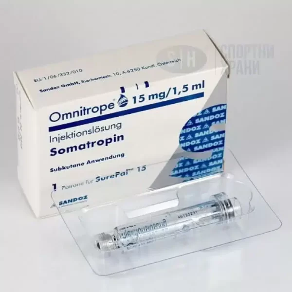 Omnitrope Somatropin 45iu 15mg Growth