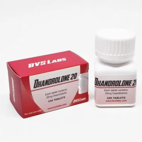 Bvs Labs Oxandrolone Anavar 100 Tablet 20mg