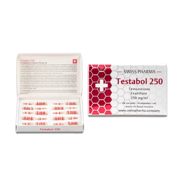Swiss Pharma Testesterone Enanthate 250mg 10 Ampul