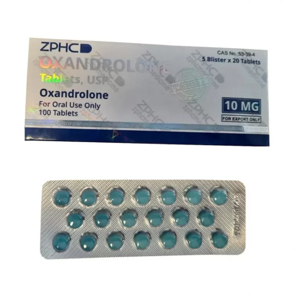 ZPHC Pharma Anavar Oxandrolone 10 Mg 100 Tablet