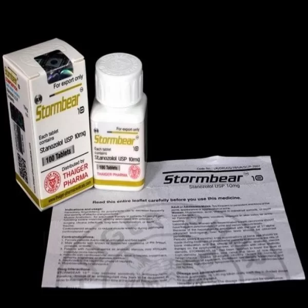 Thaiger Pharma Strombafort Winstrol 100 Tablet 10mg